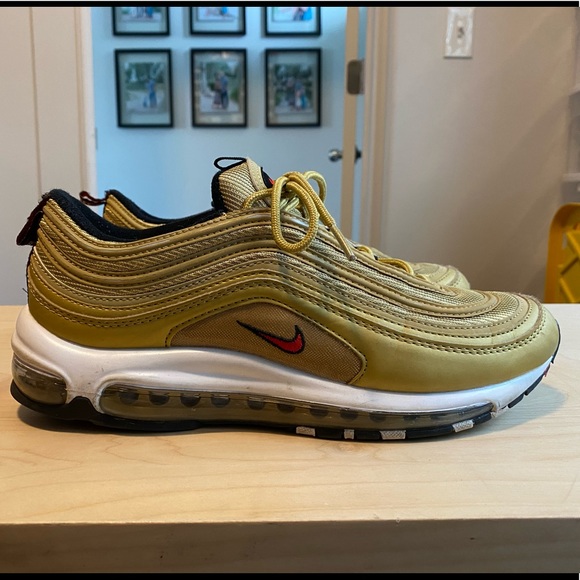Nike Shoes | Copy Nike Air Max 97 Og Qs Metallic Gold Mens | Poshmark Nike Shoes | Copy Nike Air Max 97 Og Qs Metallic Gold Mens | Poshmark